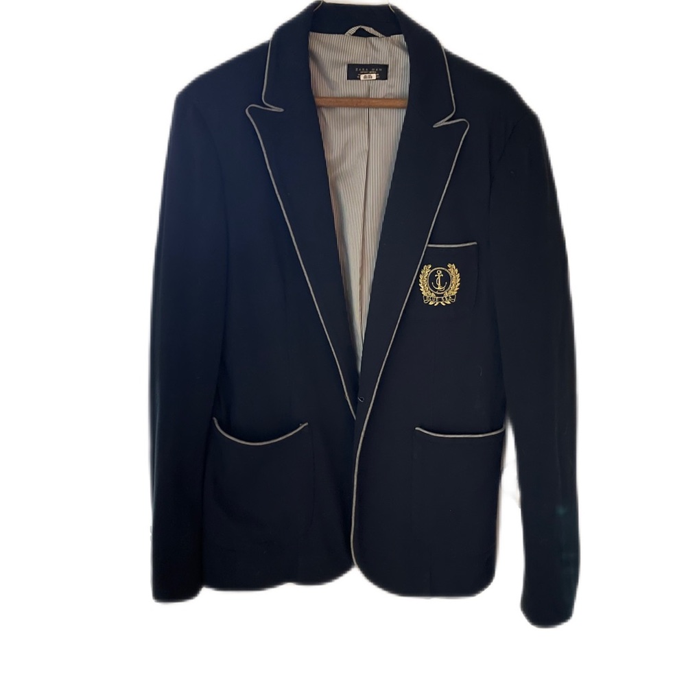 Zara men’s nautical sport coat.